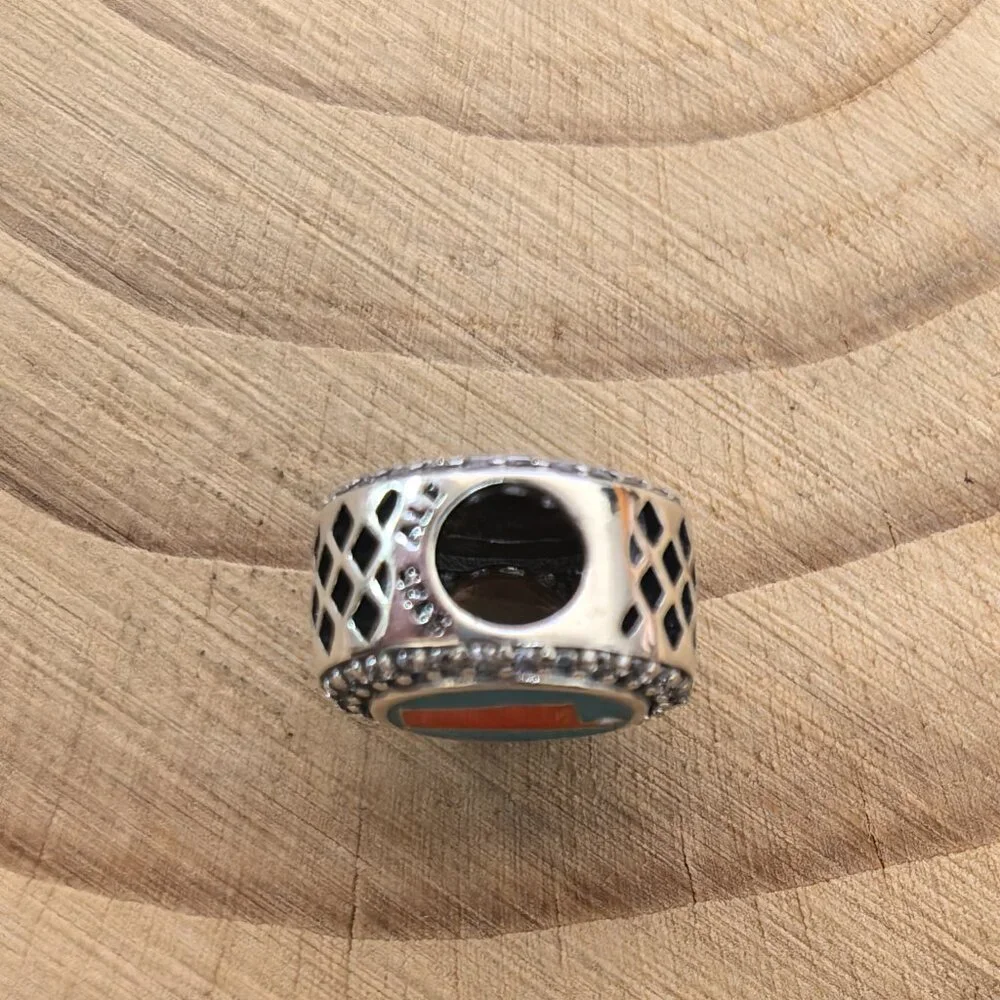 Pandora Guy Shores Alabama Exclusive Charm Pendant, S925 Silver Jewelry